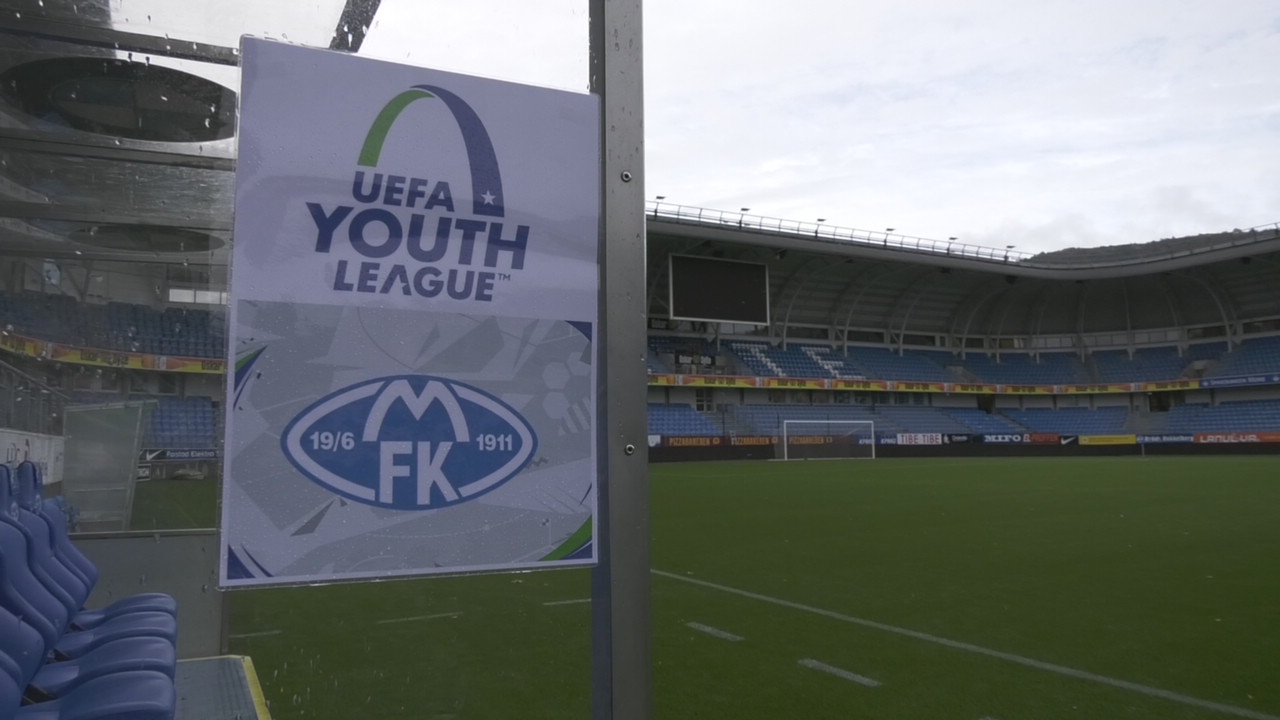 Berg Hestad før Youth League-kampen